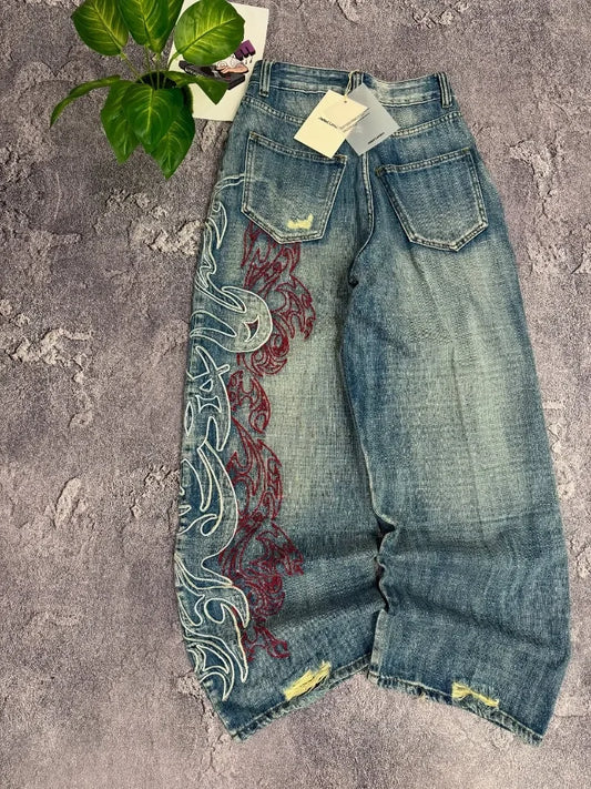 Y2K Casual Streetwear Jeans