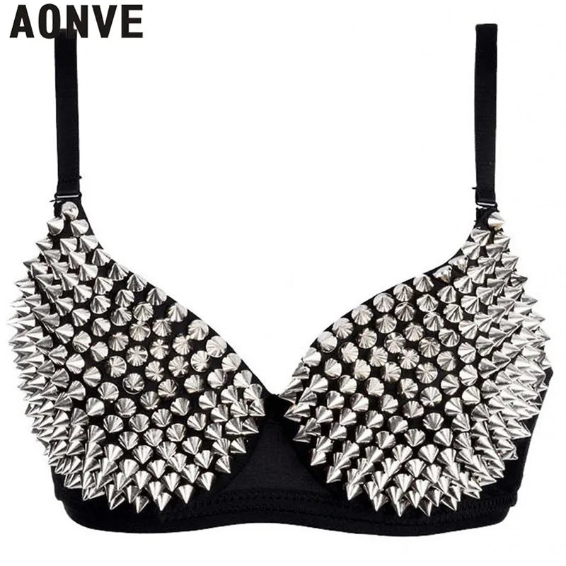 Women's AONVE Rhinestone Bralette