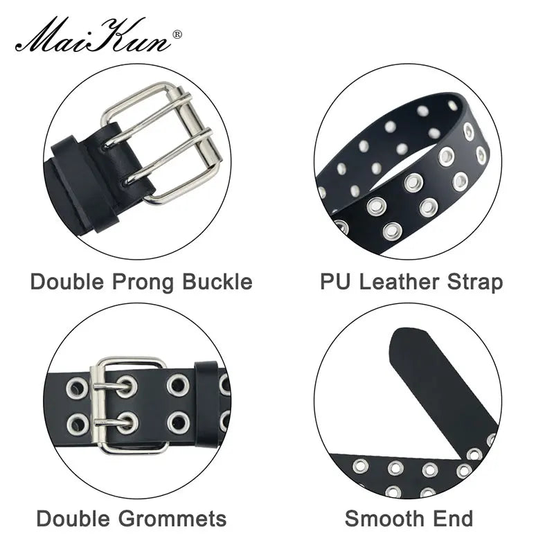 MaiKun Woman's Punk Gothic Belts