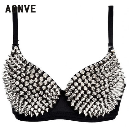 Women's AONVE Rhinestone Bralette