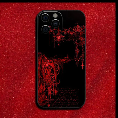 Gothic Cybersigilism Phone Case Art