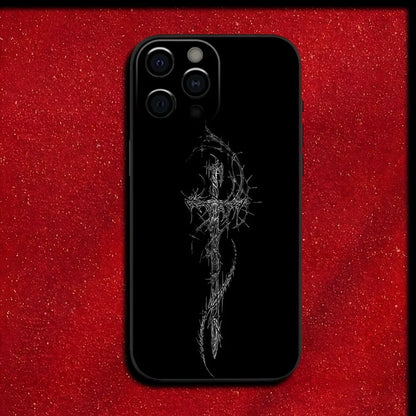 Gothic Cybersigilism Phone Case Art