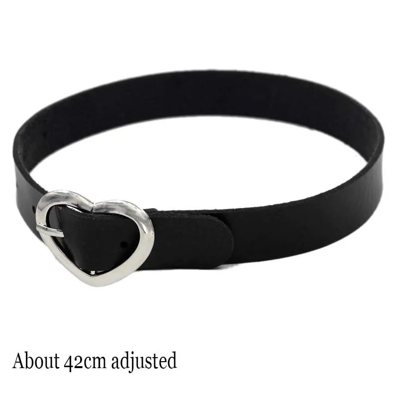 Women's Black Punk Choker Collar's