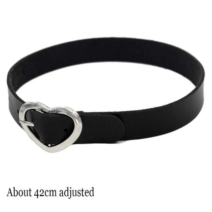 Women's Black Punk Choker Collar's