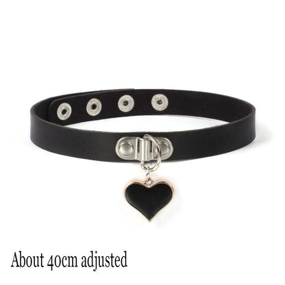 Women's Black Punk Choker Collar's