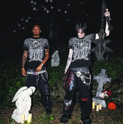 Affliction & Sematary Tee's