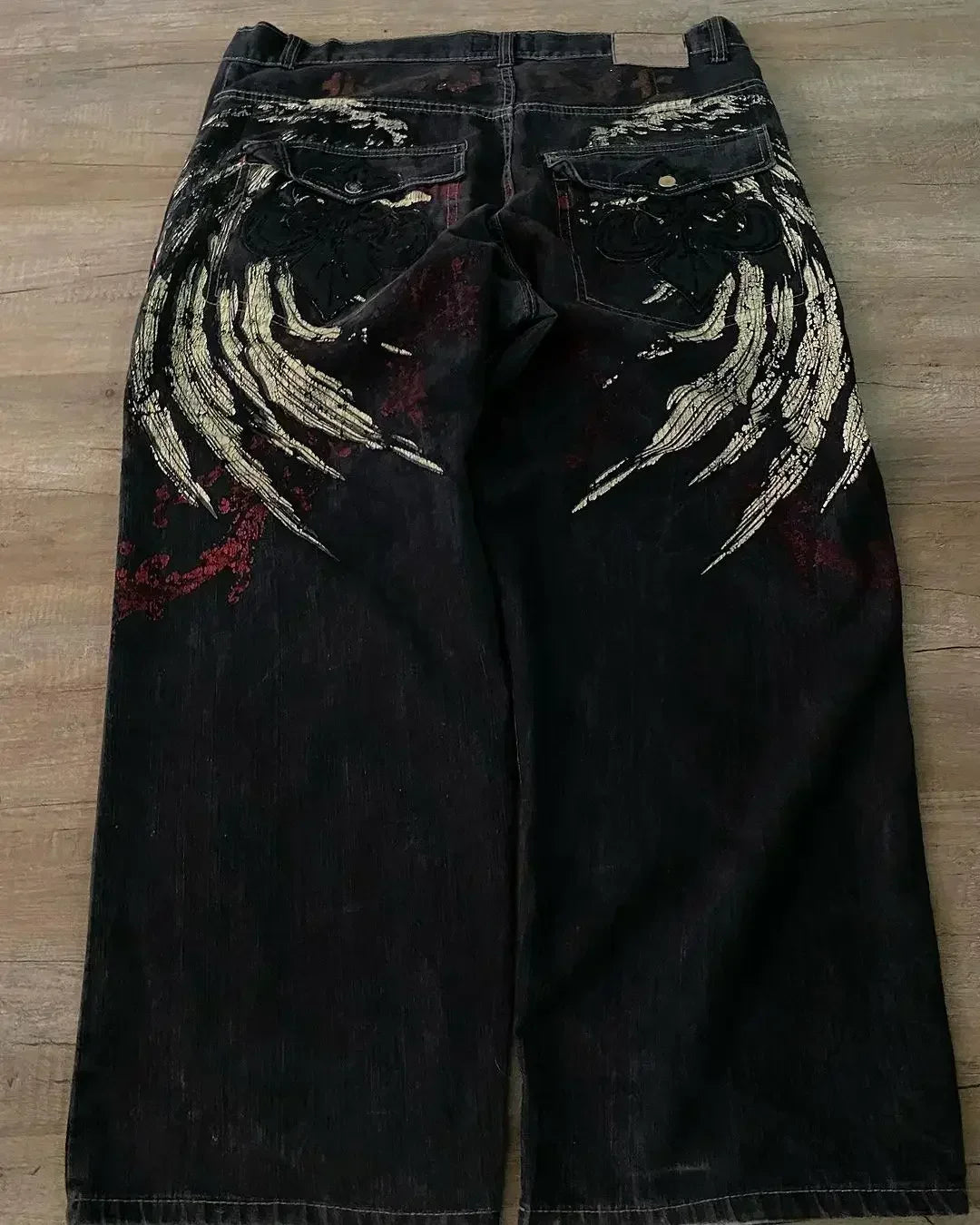 Baggy Street Wear Harajaku Gothic Jeans