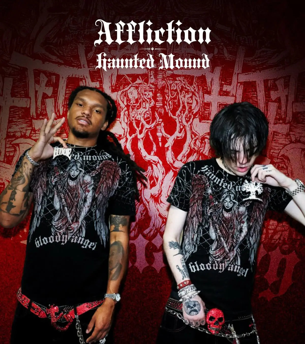 Affliction & Sematary Tee's