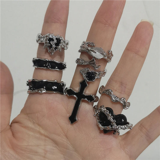 Punk Y2K Grunge Rings