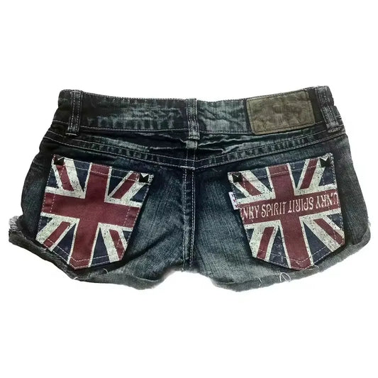 Y2K England Archive Denim Shorts
