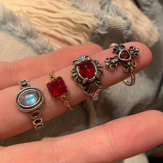 Vintage Y2K Gothic Rings