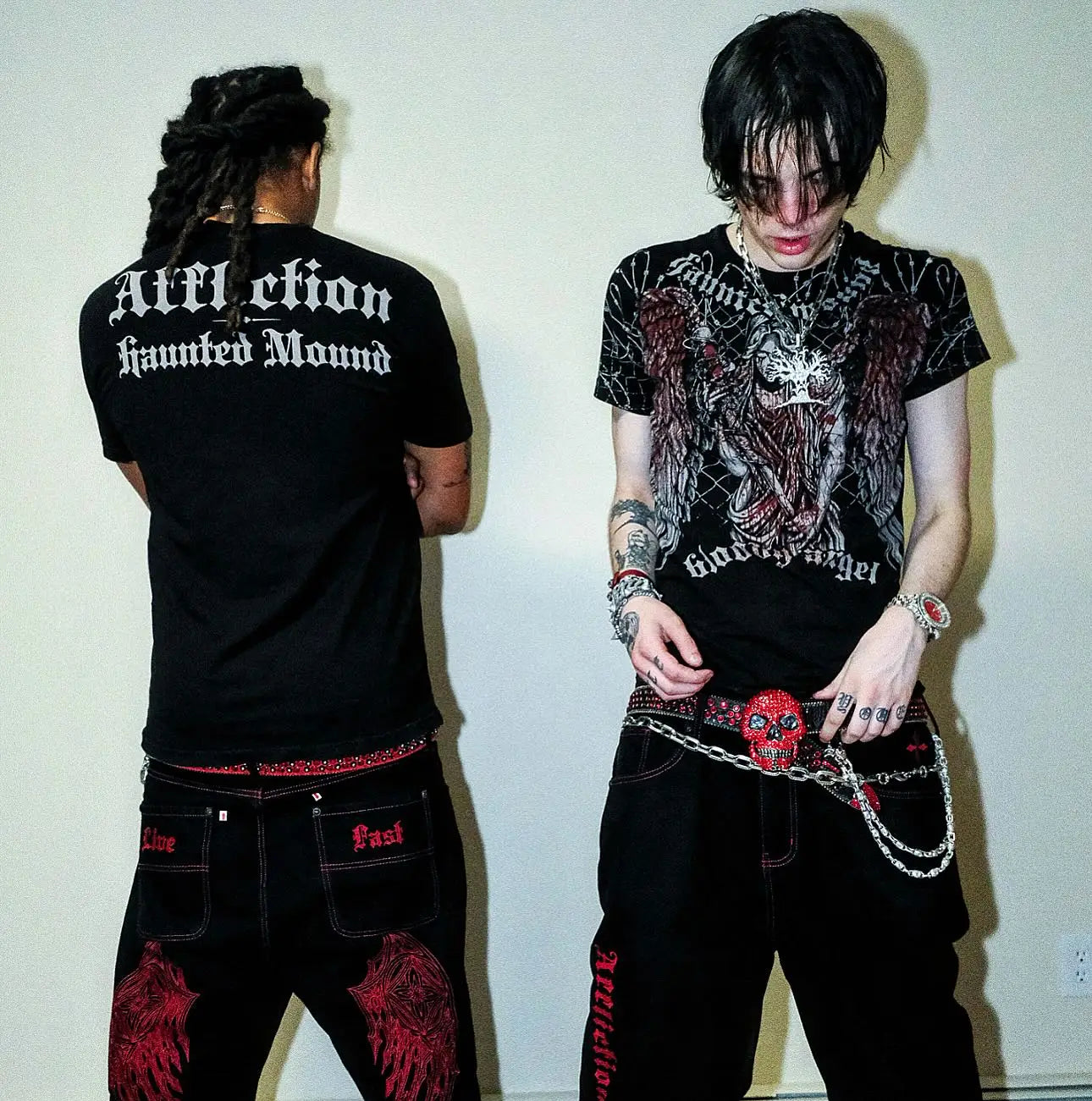 Affliction & Sematary Tee's