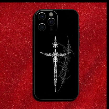Gothic Cybersigilism Phone Case Art