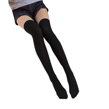 Woman's Thigh-High Socks