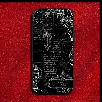 Gothic Cybersigilism Phone Case Art