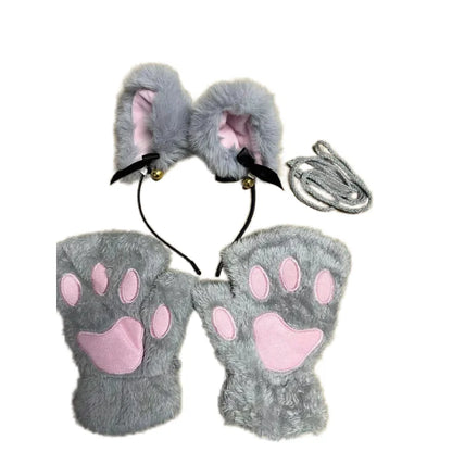 Kawaii 5pc Cat Paw Cosplay Set