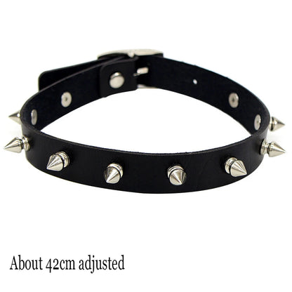 Women's Black Punk Choker Collar's