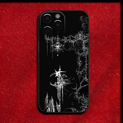Gothic Cybersigilism Phone Case Art
