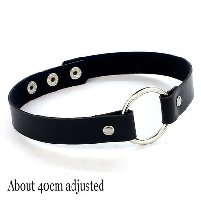 Women's Black Punk Choker Collar's