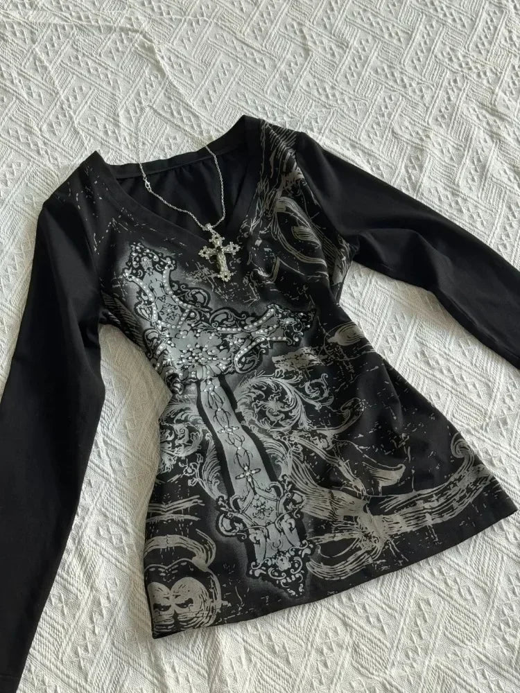 Women's Vintage Grunge Harajuku Top