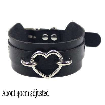 Women's Black Punk Choker Collar's