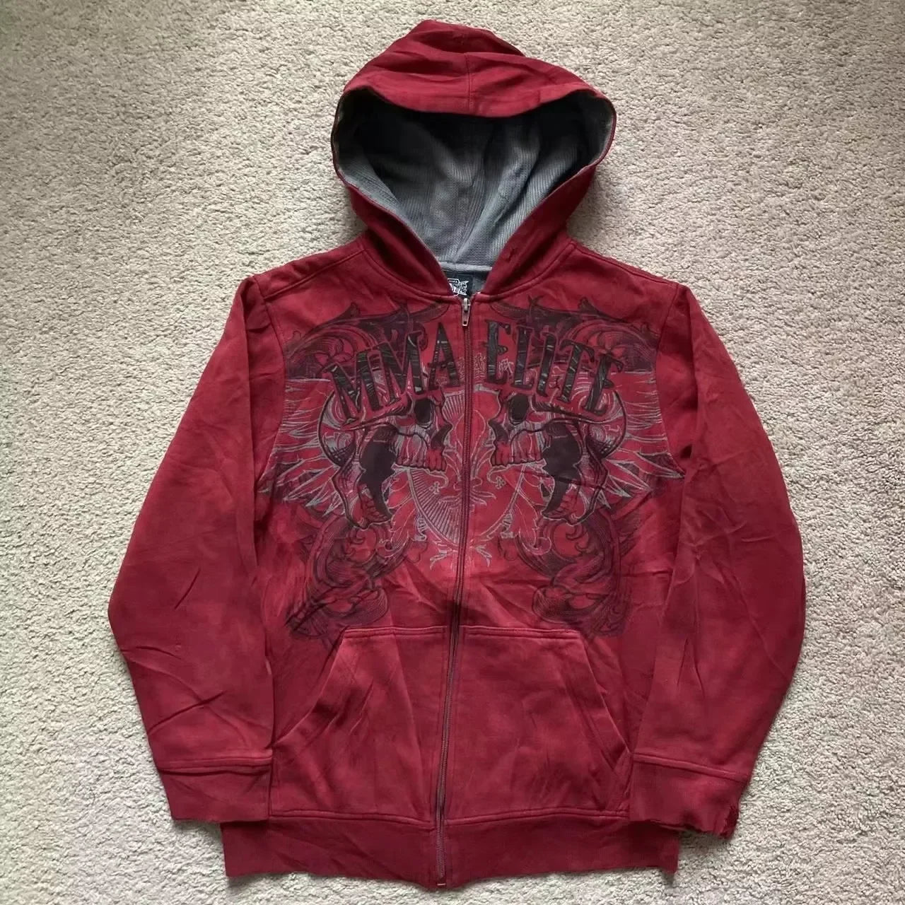 2000s Vintage MMA Elite, South Pole & Tapout Zip Up Hoodie's - Unisex