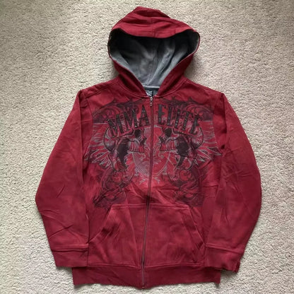 2000s Vintage MMA Elite, South Pole & Tapout Zip Up Hoodie's - Unisex