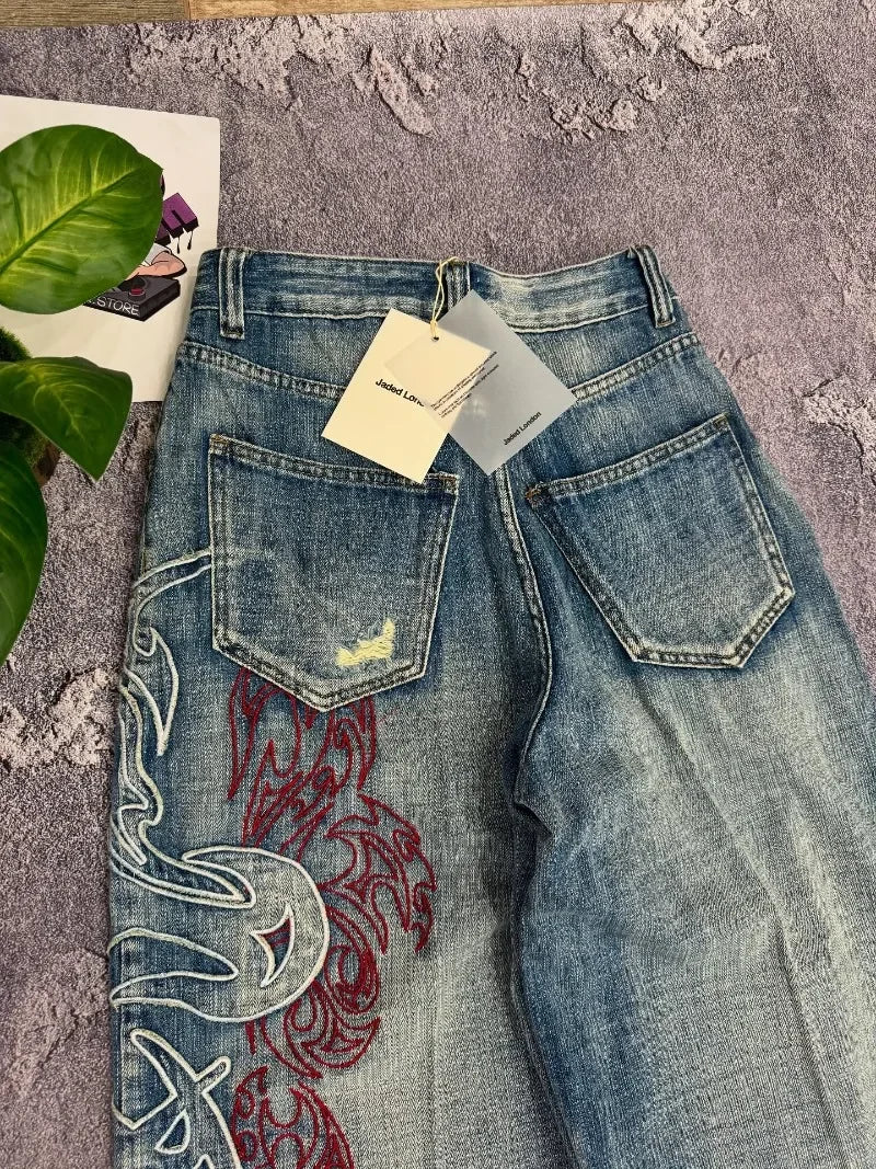 Y2K Casual Streetwear Jeans