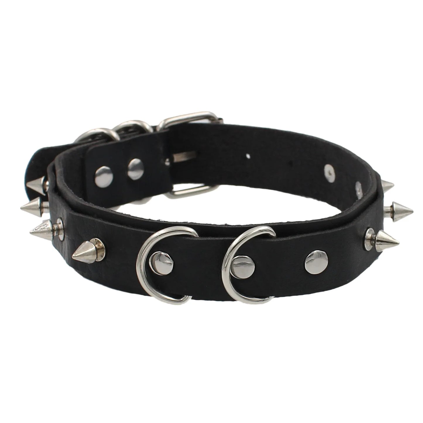 Women's Black Punk Choker Collar's