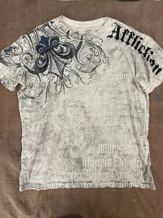 Affliction & Southpole Tee's