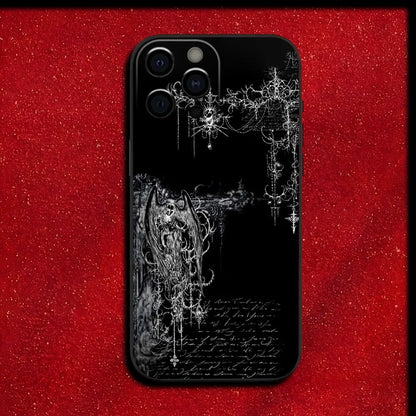 Gothic Cybersigilism Phone Case Art