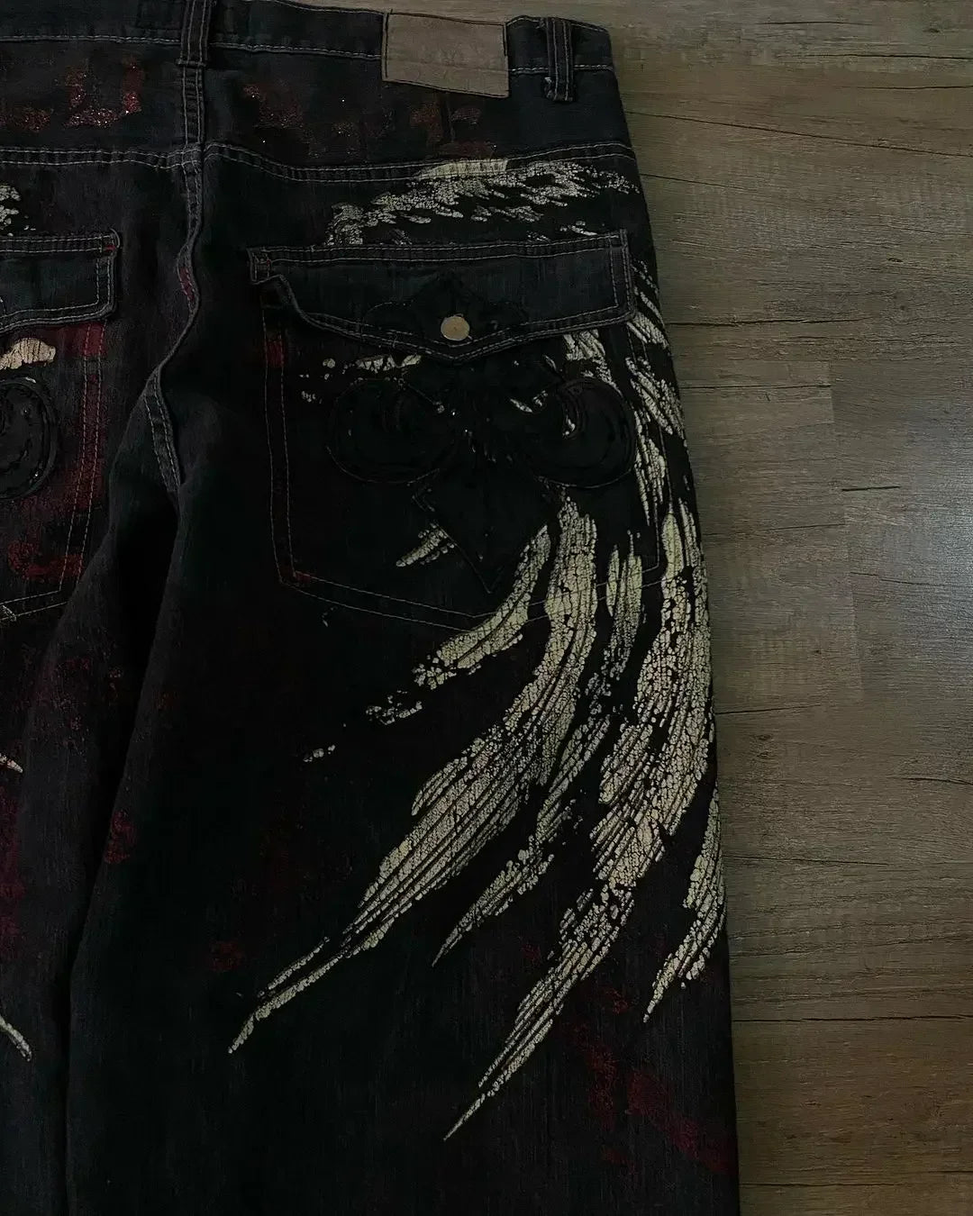 Baggy Street Wear Harajaku Gothic Jeans