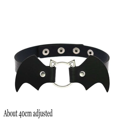 Women's Black Punk Choker Collar's