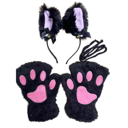 Kawaii 5pc Cat Paw Cosplay Set